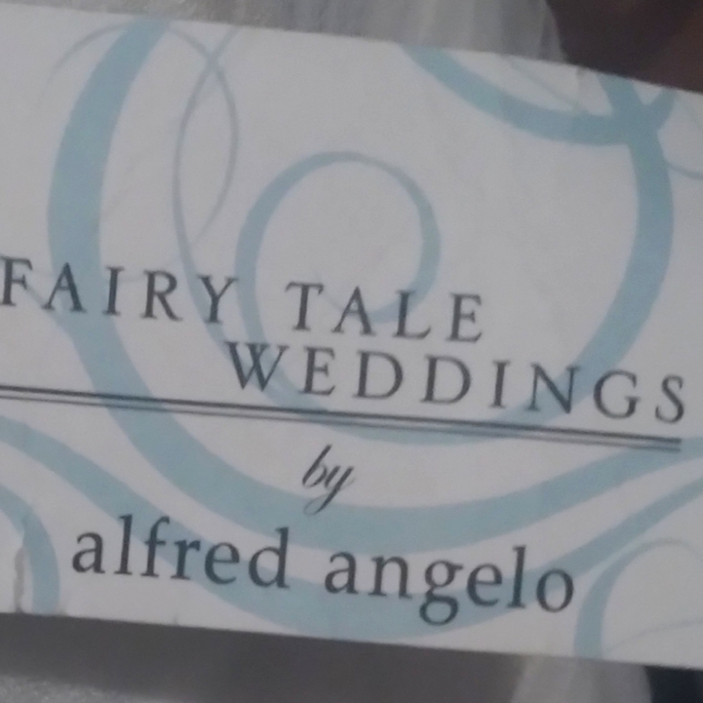 Disney fairytale wedding dress by Alfred Angelo.